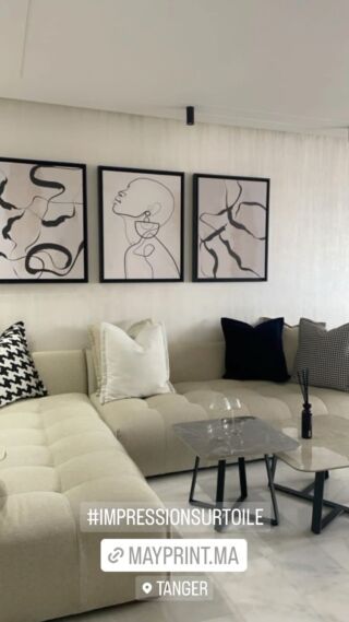 Découvrez-nous! 
06 29 63 69 40 
www.mayprint.ma 

#decorationinterieur #deco #decoration #salon
#livingroom #livingroomdecor #livingroomdesign
#casablanca #marocdecor #marocdecoration
#decoration #tableaudeco